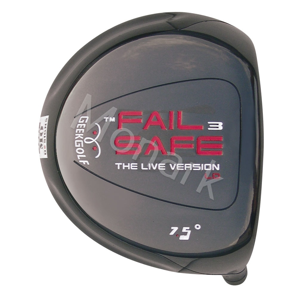 Geek Golf Fail-Safe-3 Titanium Driver Head - Monark Golf