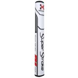 SuperStroke Traxion Tour 3.0 Golf Putter Grip - White/Red/Grey SuperStroke Traxion Tour 3.0 Golf Putter Grip - White/Red/Grey