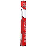 SuperStroke Traxion Tour 3.0 Golf Putter Grip - Red/White SuperStroke Traxion Tour 3.0 Golf Putter Grip - Red/White